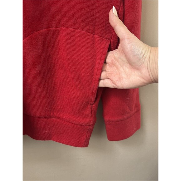 Nautica Men’s XXL Red Quarter Zip Knit Sweater Pullover Classic Cotton - Picture 5 of 7